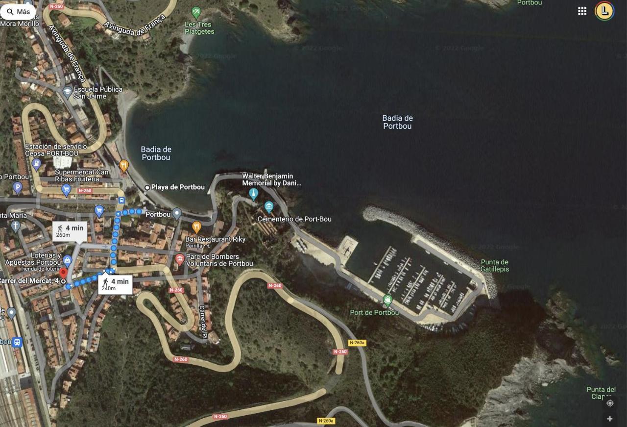 Ferienwohnung Piso En La Costa Brava Y Al Inicio Del Pirineo Portbou Exterior foto